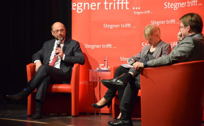 Die da oben – Ralf Stegner trifft Martin Schulz